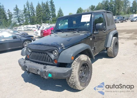 2013 Jeep Wrangler Sport from USA, damaged, VIN 1C4AJWAG7DL657933